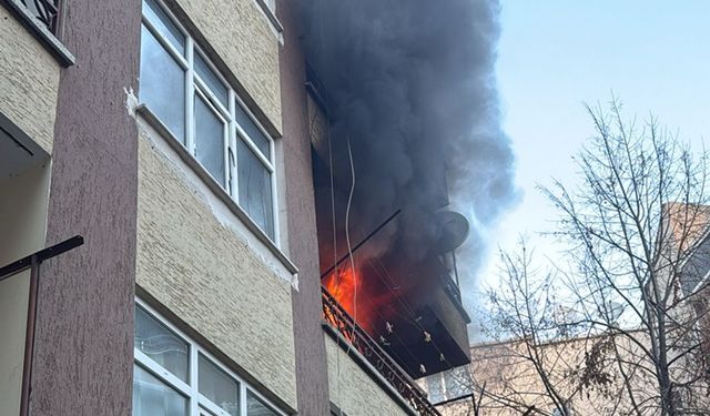 Boyabat'ta sabah saatlerinde yangın !