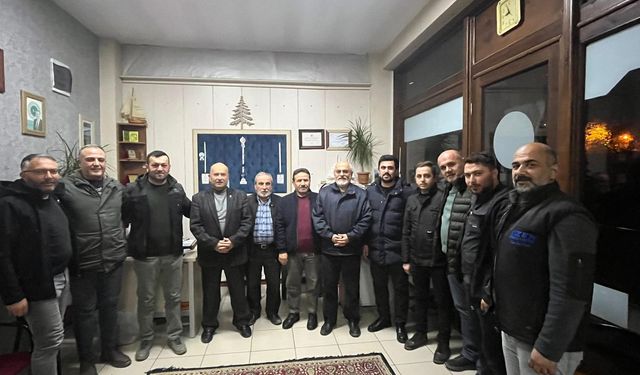 Boyabat Marangozlar ve İnşaatçılar Odası’ndan Birlik Ziyareti ve Genel Kurul Açıklaması