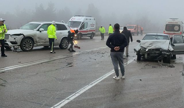 Boyabat Sinop yolunda kaza !