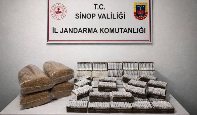 Boyabat’ta Sigara Kaçakçılığı Operasyonu: 20 Kilo Tütün Ele Geçirildi
