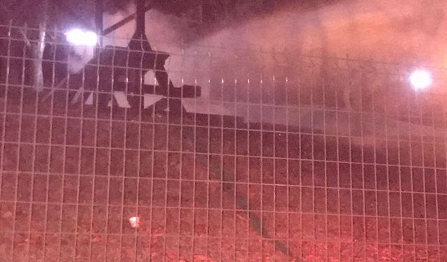 Boyabat’ta Parkta Yakılan Ateş Tepki Çekti