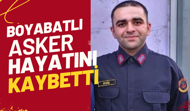 Boyabatlı asker vefat etti