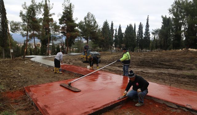Boyabat Mezarlığı’na lavanta bahçesi