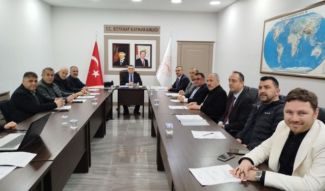 Boyabat'ta OSB Müteşebbis Heyeti Toplantısı yapıldı