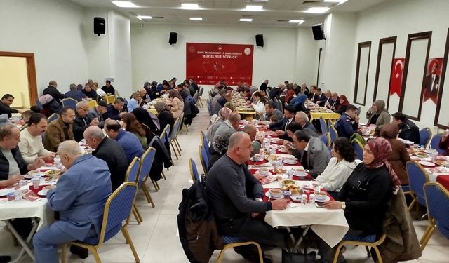 Boyabat'ta şehit aileleri ve gaziler onuruna iftar programı düzenlendi