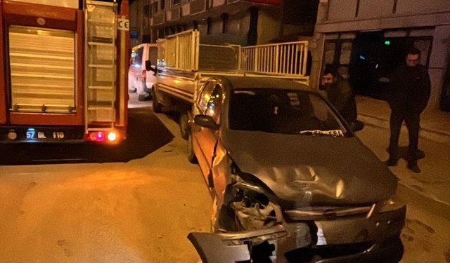 Boyabat–Saraydüzü Kavşağında  Kaza !