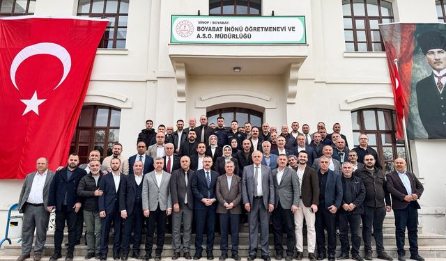 Boyabat’ta Bayramlaşma Programı düzenlendi