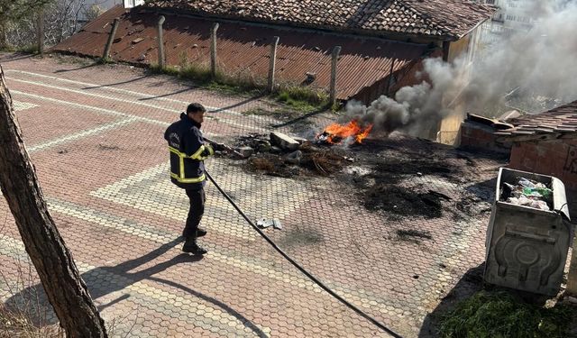 Boyabat Seyir Kulesi mevkiinde yangınlar tepki çekti !