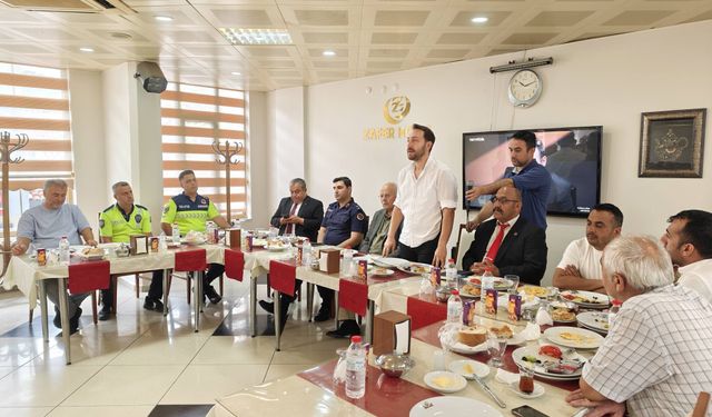 Şoför Esnafı Kahvaltı Programında Bir Araya Geldi