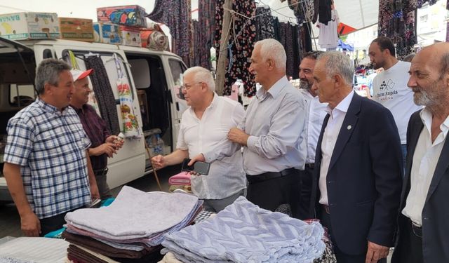 İYİ Parti’den Boyabat’ta Esnaf ve Pazaryeri Ziyareti