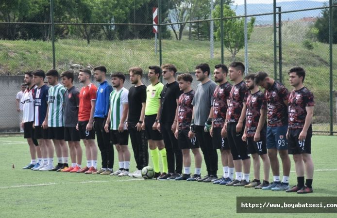 Sinop Üniversitesi Boyabat Kampüsü’nde futbol turnuvası sona erdi