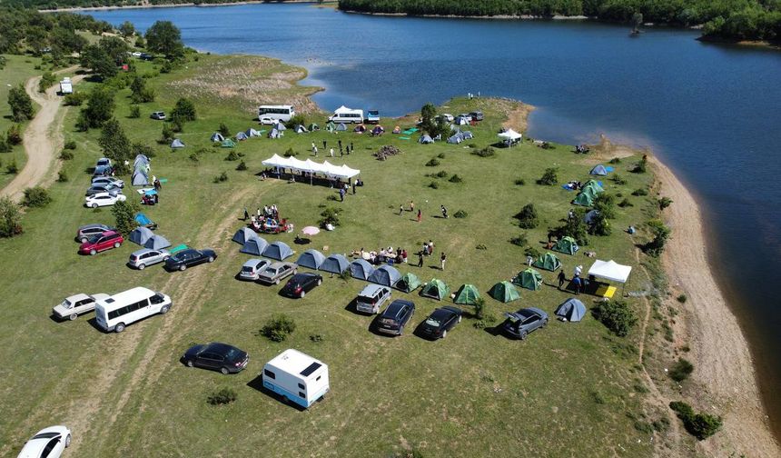 Boyalı Köyü Barajı’nda 100 çadırlık gençlik ve doğa kampı