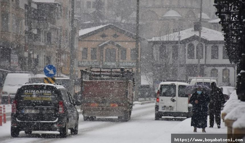 Soğuk hava ve kar yağışı geliyor !