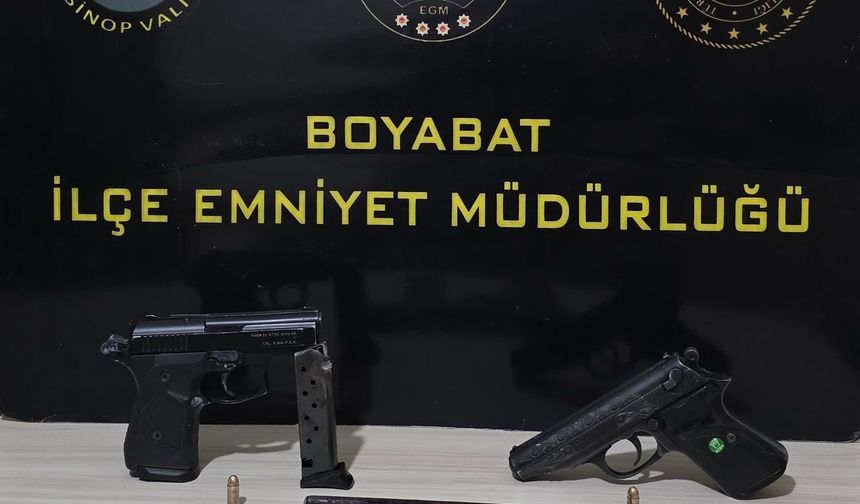 Boyabat’ta Erenlik Tepesi’nde Silah Baskını: Üç Şüpheli Gözaltında