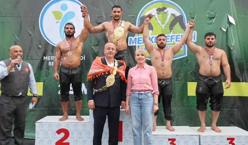 Hemşehrimiz Mustafa Taş başpehlivan oldu