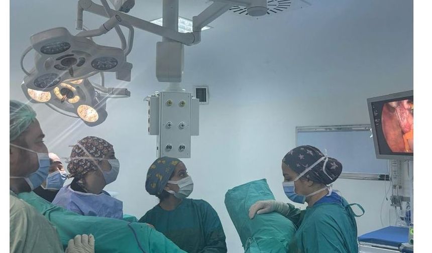 Boyabat'ta ilk kez V-NOTES operasyonu gerçekleştirildi