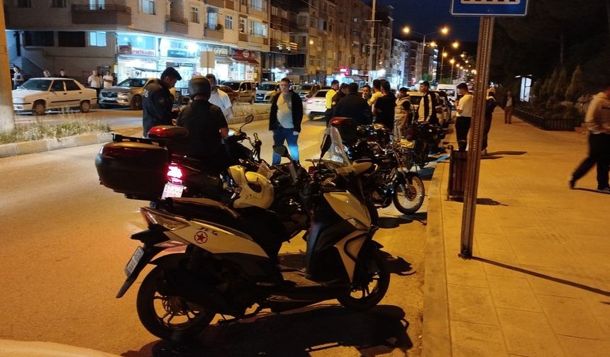 Boyabat'ta motosiklet denetimleri devam ediyor