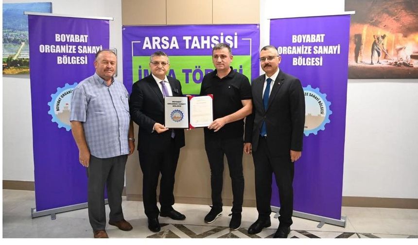 Boyabat OSB’de 422 Milyon TL’lik Dev Yatırım; 110 kişiye istihdam fırsatı !