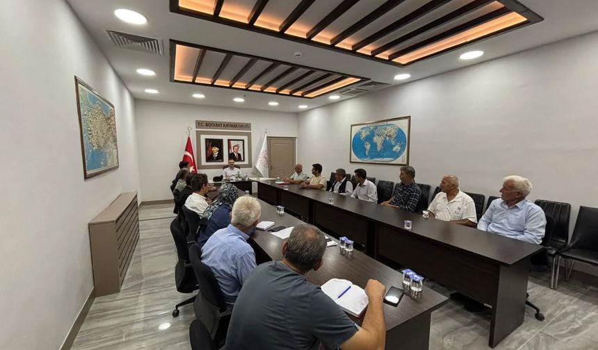 Boyabat’ta Tarımsal Sulama Toplantısı Gerçekleştirildi