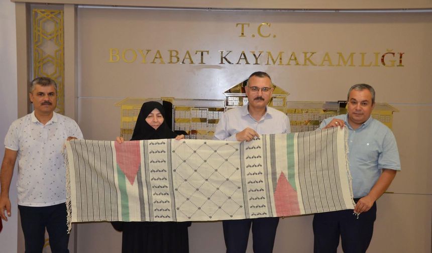 Boyabat Çemberinde Gazze’ye Destek Teması