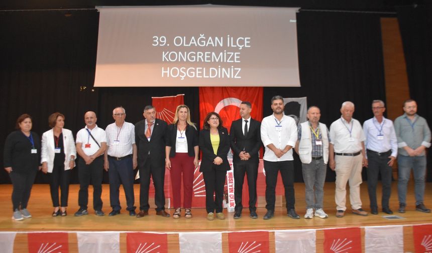 CHP Boyabat İlçe Başkanı Çelik yeniden başkan seçildi