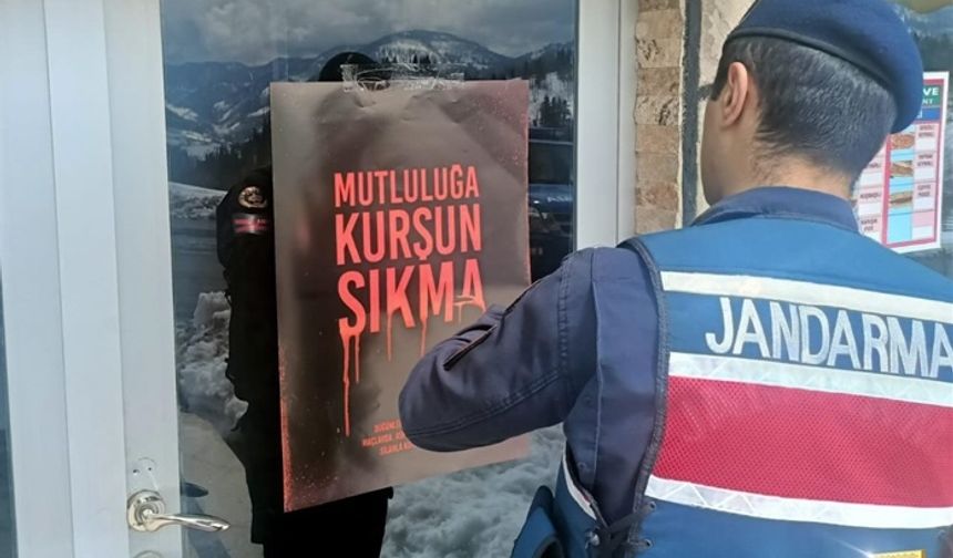 Boyabat Jandarmasından Düğünlerde Silah Sıkma Yasağına Sıkı Denetim