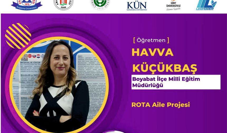 ROTA Aile Projesi Ulusal Kongrede İlçemizi Temsil Edecek