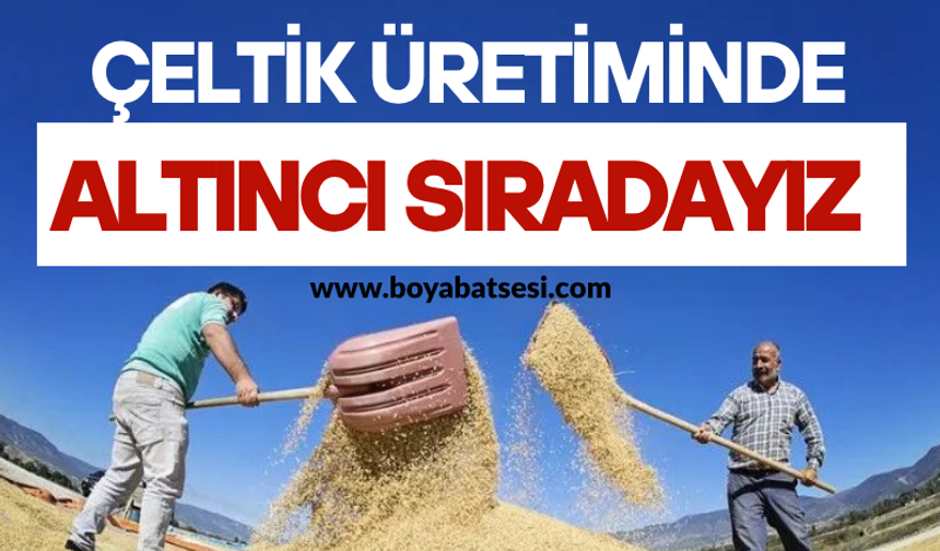 Çeltik Üretiminde Altıncı Sıradayız