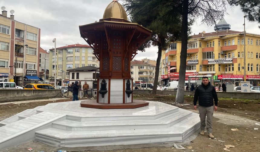 Boyabat Eski Hükümet Konağı Bahçesine Hayır Şadırvanı Yapıldı