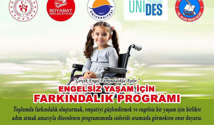 Engelsiz Yaşam İçin Farkındalık Programı