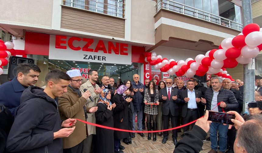 Boyabat’ta Zafer Eczanesi Hizmete Açıldı