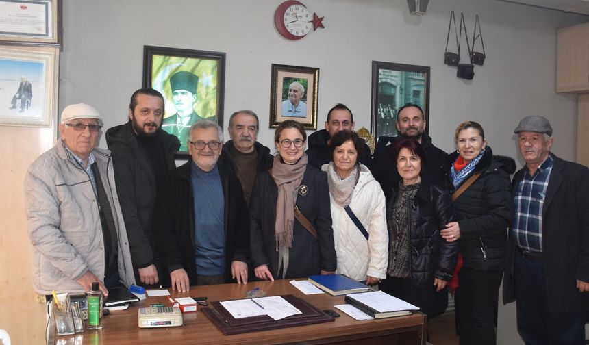 CHP Yönetiminden Gazetemize Ziyaret