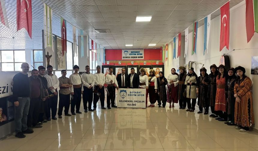 BOYABATLI OKÇULAR ŞAMPİYONA İÇİN SAMSUN’A HAZIR