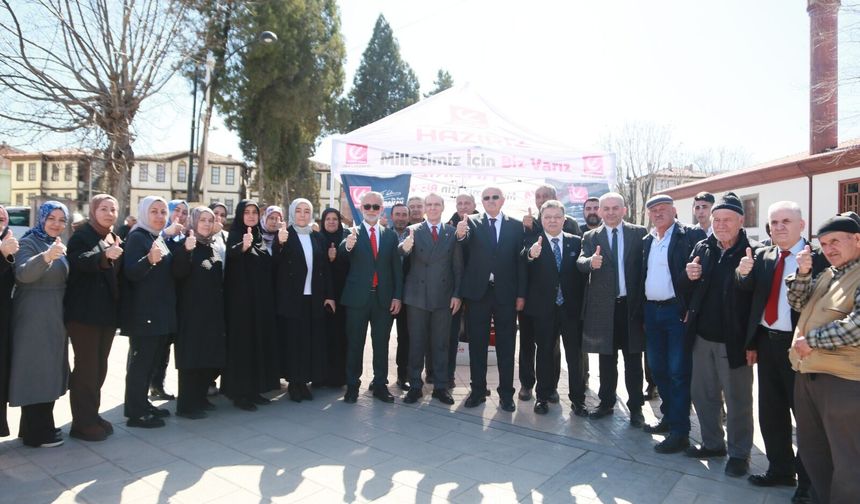 Yeniden Refah Partisi heyetinden Boyabat çıkarması ; İftar ve Gençlik Buluşması