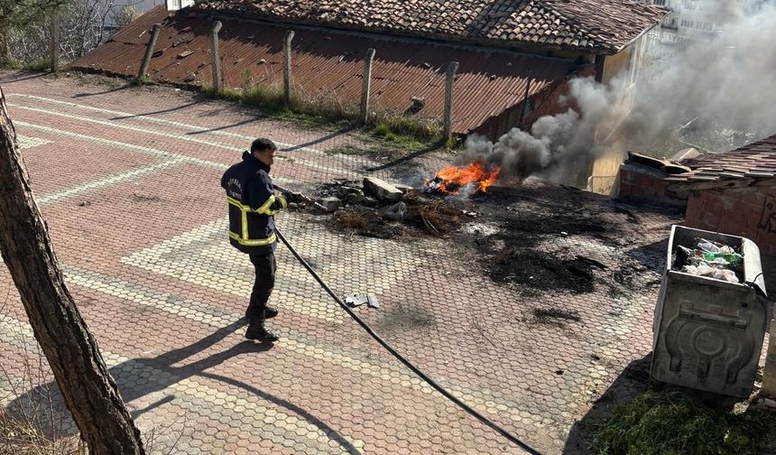 Boyabat Seyir Kulesi mevkiinde yangınlar tepki çekti !