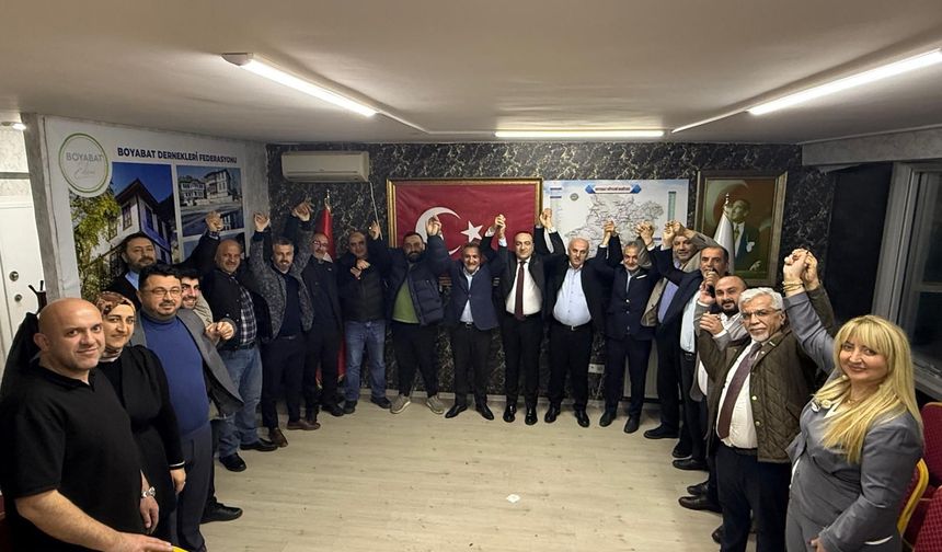 Sinop İli ve İlçeleri Dernekler Konfederasyonu SİNDERKON kuruldu