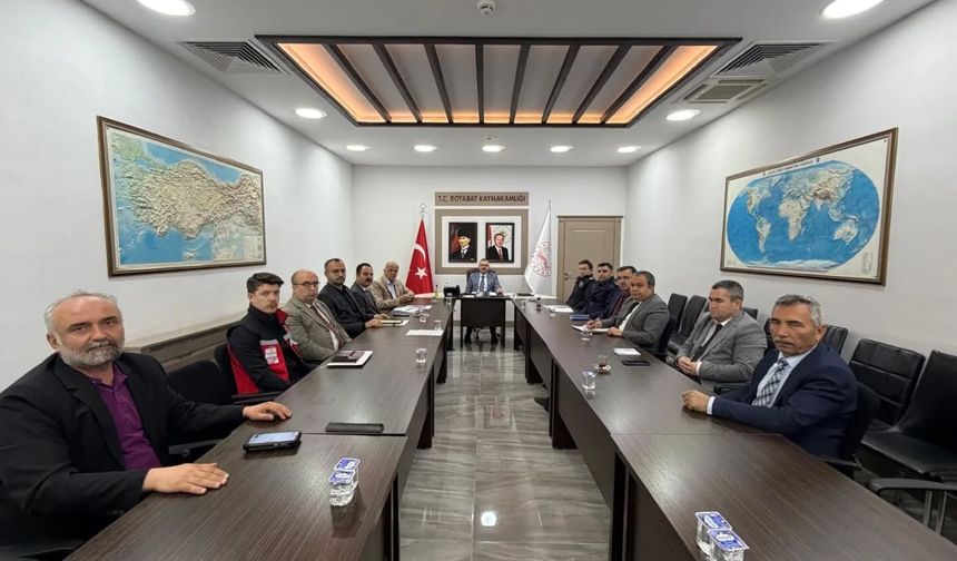 Boyabat’ta Okul Güvenliği Toplantısı Gerçekleştirildi