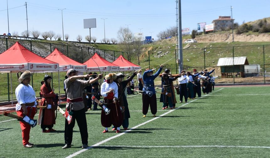 Boyabat'ta "Okçuluk Sinop İl Birinciliği Müsabakaları" tamamlandı