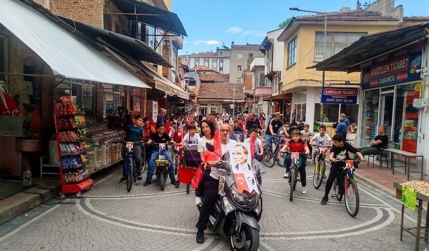 BOYABAT'TA BİSİKLET TURU YAPILDI