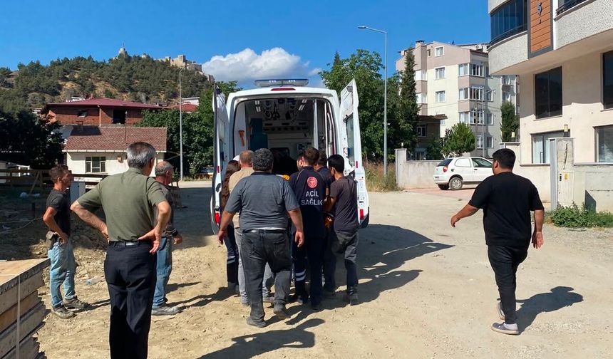 Boyabat’ta 4. Kattan düşen işçi yaralandı !