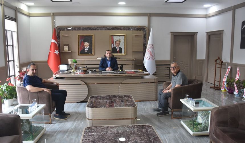 Gazetemizden Boyabat Kaymakamı Murat Yıldız’a Hayırlı Olsun Ziyareti