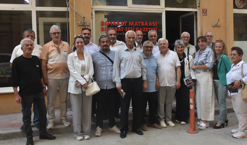 İYİ Parti Heyetinden Boyabat Sesi Gazetesi’ne Ziyaret