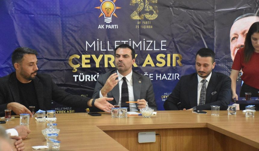 AK Parti’nin “Türkiye Yüzyılı Buluşmaları” Kapsamında Gökhan Diktaş Boyabat’ta