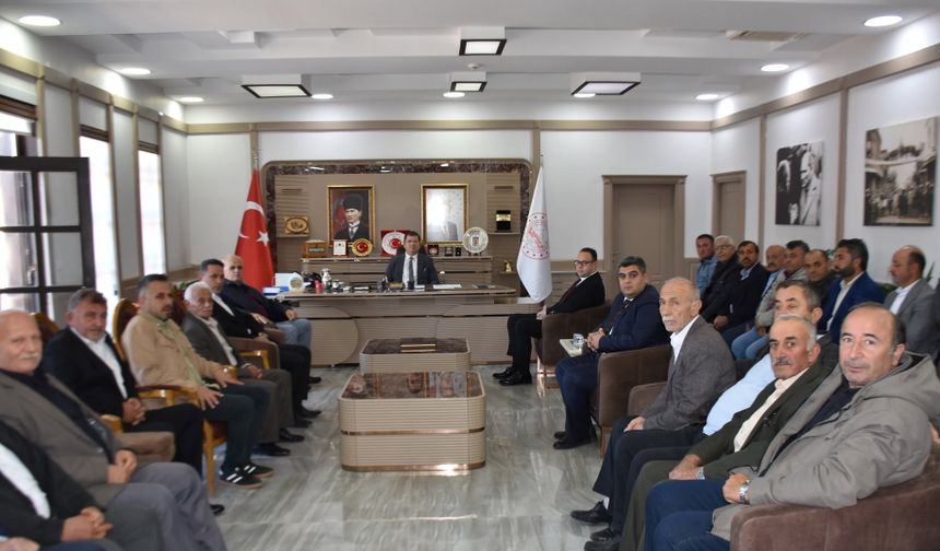 Boyabat'ta muhtarlar günü kutlandı