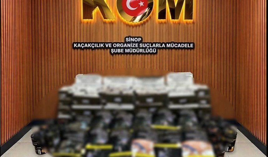 Boyabat’ta İş Yerine Kaçakçılık Operasyonu: Tütün ve Makaron Ele Geçirildi