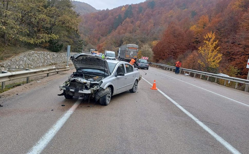 Boyabat Üzümlü mevkiinde kaza !