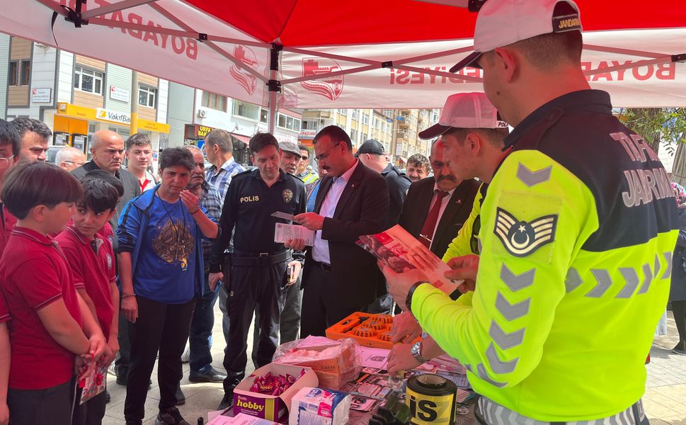 Boyabat’ta Karayolu Trafik Haftası Etkinlikleri Düzenlendi