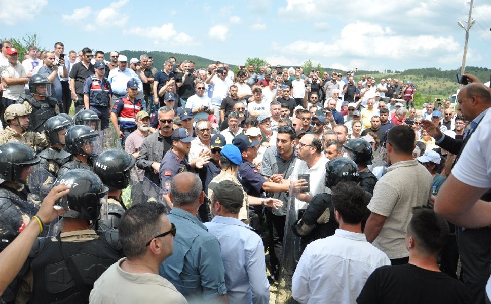 Sinop ve İlçelerinden Bakır Madenine Ortak Tepki: ÇED Toplantısı Halkın Tepkisiyle Yapılamadı