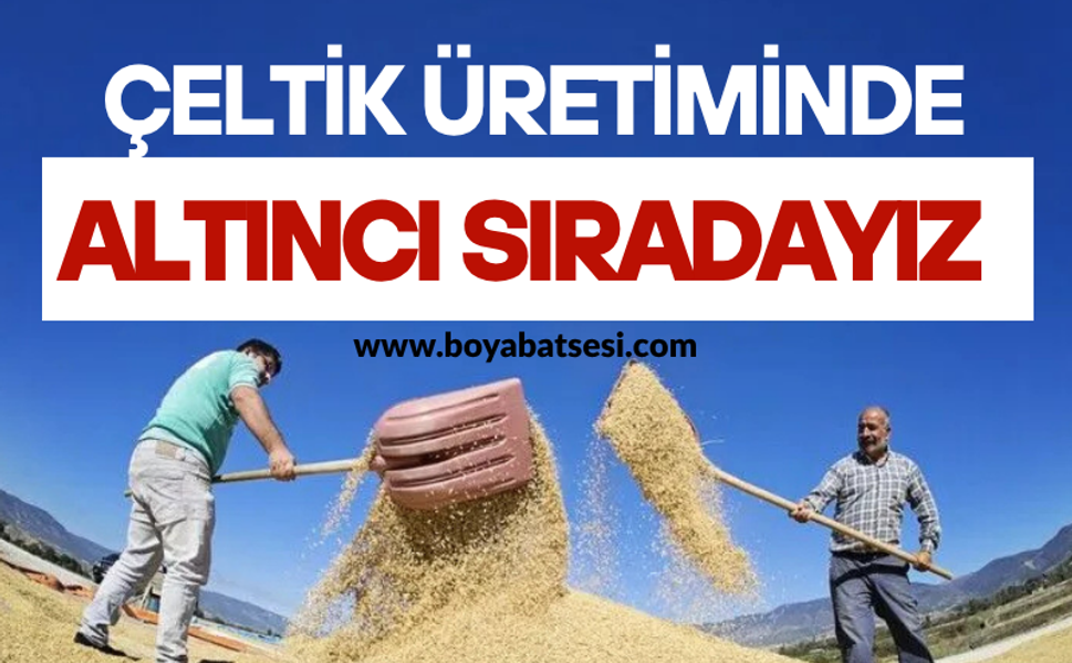 Çeltik Üretiminde Altıncı Sıradayız