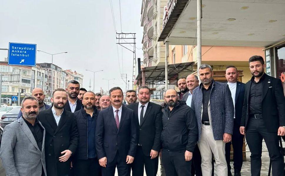 Anahtar Parti Genel Başkanı Yavuz Ağıralioğlu Boyabat’a geldi
